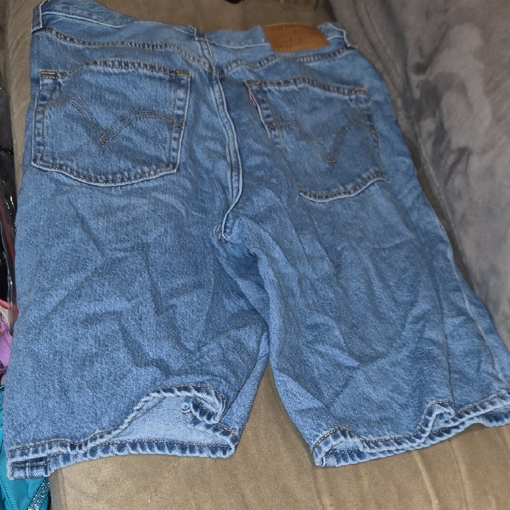 levi denim shorts jorts